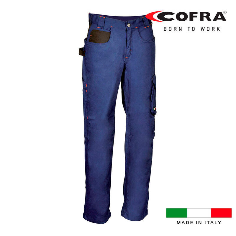 Pantalon Woman Walklander Azul Marino Negro Cofra Talla 40