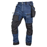 Pantalones De Trabajo Denim Refuerzos De Cordura, Granato