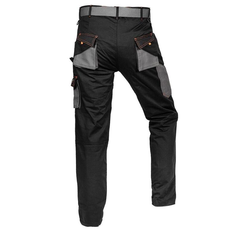 Pantalones De Trabajo Neo Tools Hd Slim Con Cinturón 81-238, Talla Xs/46