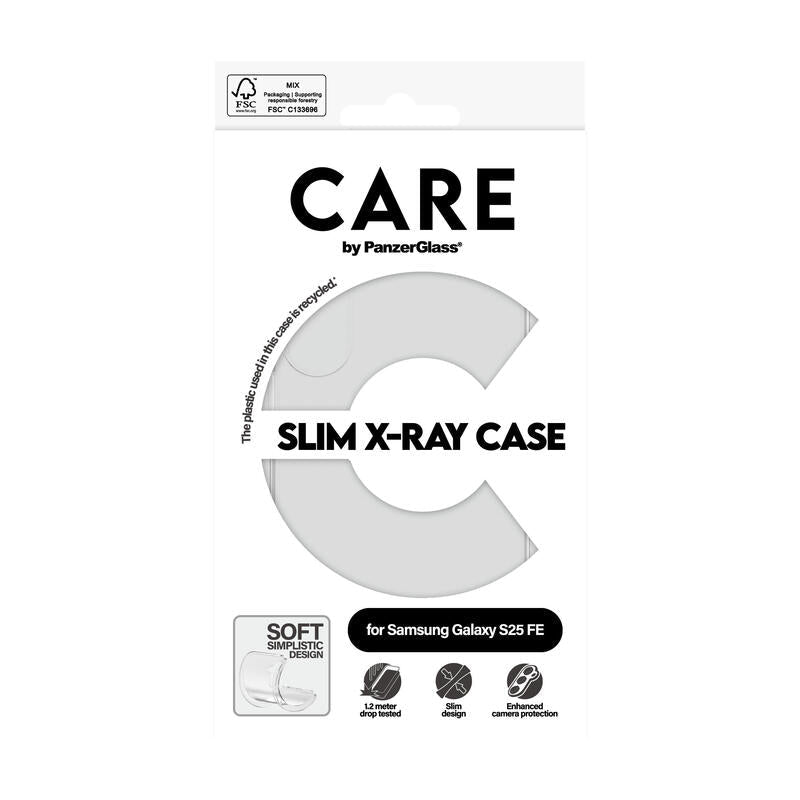 Panzerglass Care Fashionable Case Transp. X-Ray Soft Basic Samsung Galaxy S25 Fe