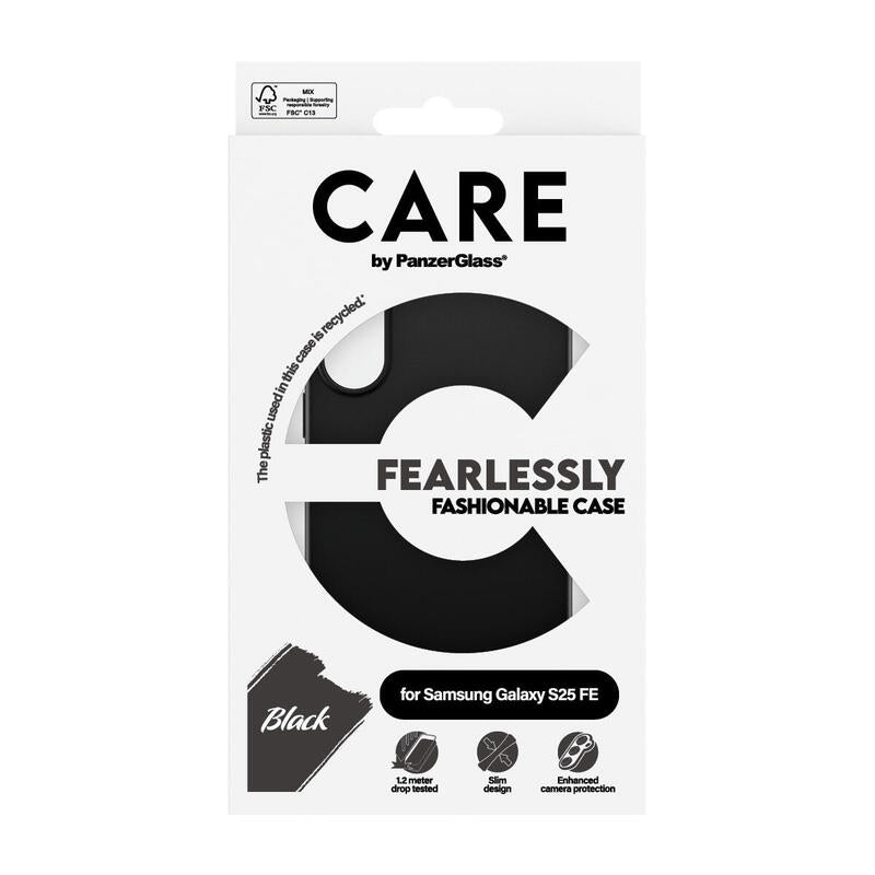 Panzerglass Care Tpu Case Negro Samsung Galaxy S25 Fe