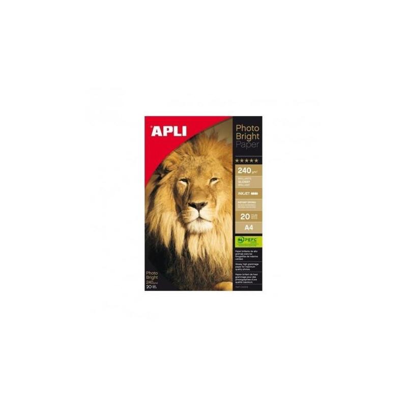 Papel Fotografico Apli A4 240 Gr - 04454