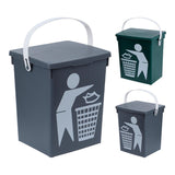 Papelera 5 Litros Colores Surtidos 19,5x17x23,5cm Colores / Modelos Surtidos