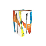 Paper Mate Inkjoy 100 Bolígrafo Retráctil Triangular Negro Caja De 80+20