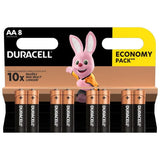 Paquete De Pilas Aa Duracell X 8