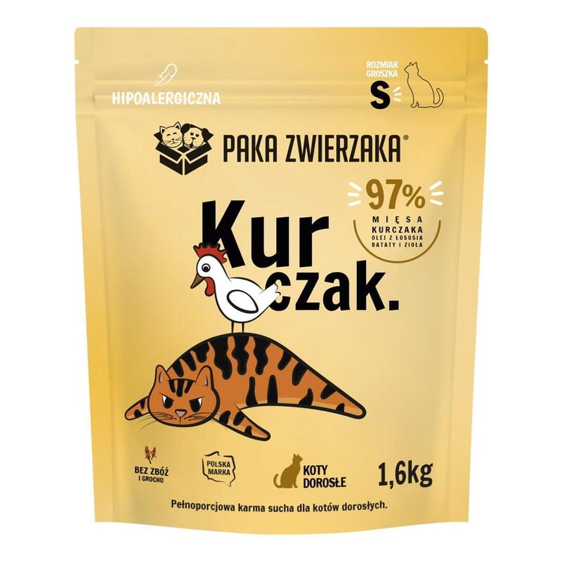 Paka Zwierzaka Kurczak "S" 1,6kg