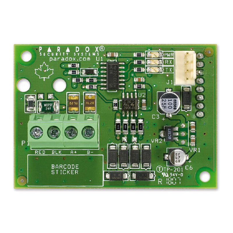 Paradox Cvt485 Convertidor Plug-In Rs485. Permite La Conexión De Pc250 A 300m Del Panel