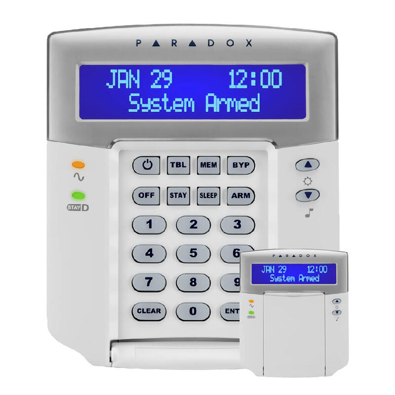 Paradox K32lcd Teclado Paradox Lcd K32lcd+ Cableado. Grado 2