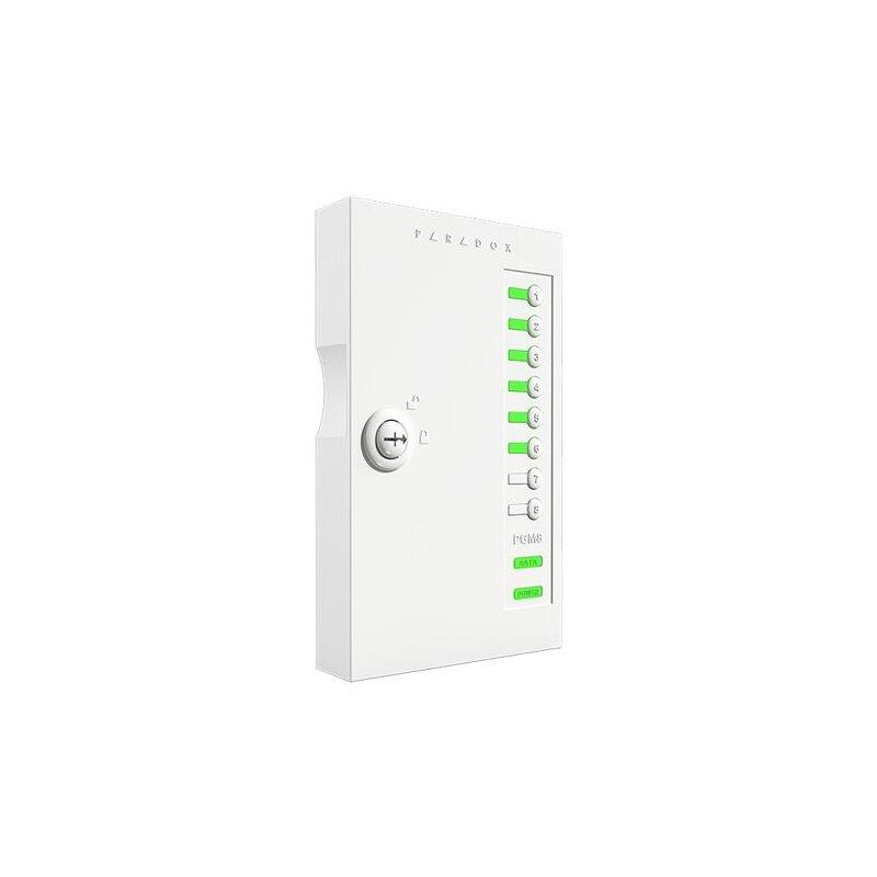 Paradox Pgm82 Módulo De 8 Salidas De Relé Pgm De 4a En Caja Abs Con Mecanismo De Cierre