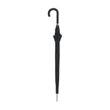 Paraguas Automático Golf 8 Varillas Ø75cm Puño Curvo Negro Clima