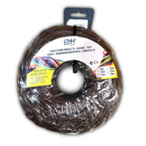 Paralelo Textil Trenzado 2x1,5mm Marron 5m