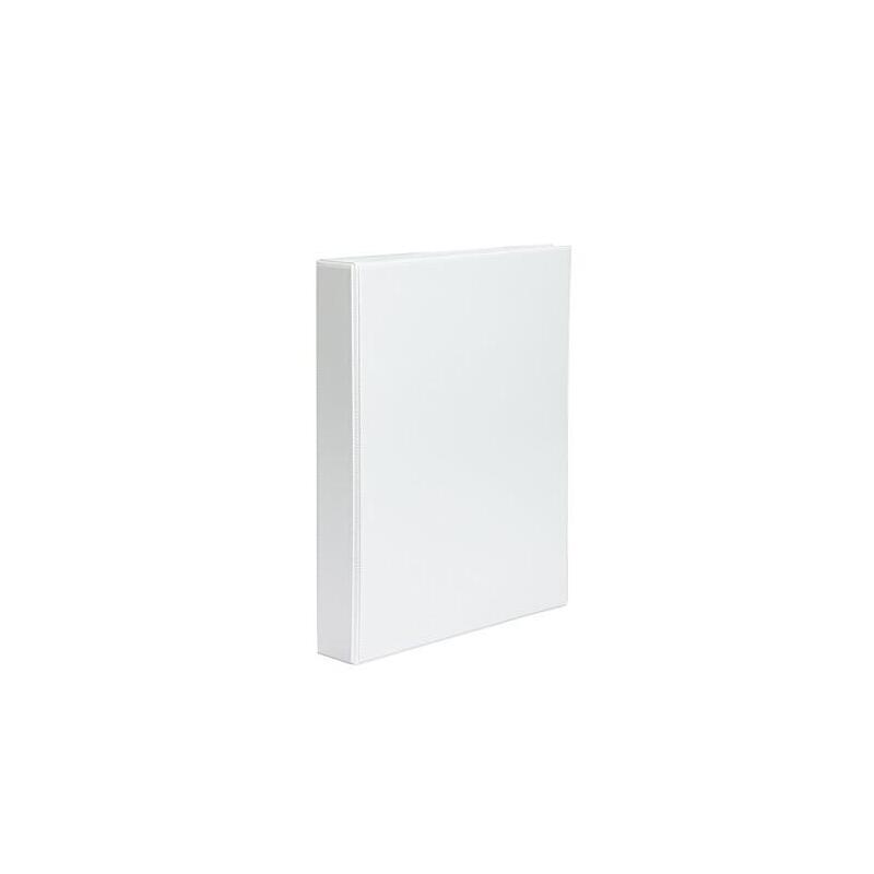 Pardo Carpeta Canguro A4 4 Anillas 50mm - Bolsa En Lomo Y Portada - Blanco