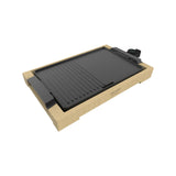 Parrilla Cecotec Tasty&Grill 2000 De Interior 2000 W Bamboo, Negro 8435484030588