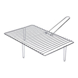 Parrilla Cincada De 3 Patas Para Chimeneas. 46,6x28cm