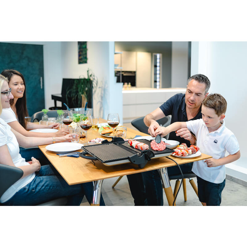Parrilla De Contacto Steba Pg 4.4 Champán/Negro, 2.000 W 161500
