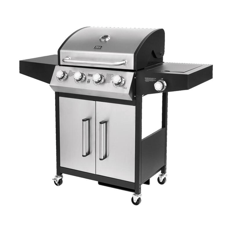 Parrilla De Gas Teesa Bbq 5007 De 5 Quemadores Tsa0251