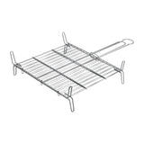 Parrilla Doble 40x40cm Edm