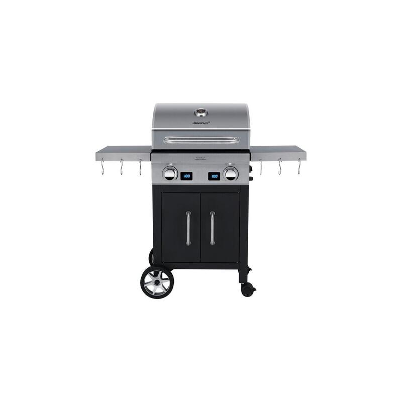 Parrilla Eléctrica Steba Deluxe Grill Center Vg 7000 Devil'S Choice,  Acero Inoxidable/Negro, 2.800 W 06-64-00