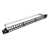 Patch Panel 19" Alantec Modularny 48 Portów 1u Z Podpora Niewyposazony
