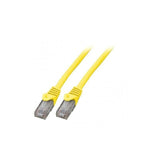 Patchkabel Kat6 Utp, Gul,  1,0m, Halogenfri, 2x4xawg24