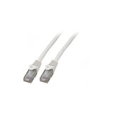Patchkabel Kat6 Utp, Hvid,  5,0m, Halogenfri, 2x4xawg24