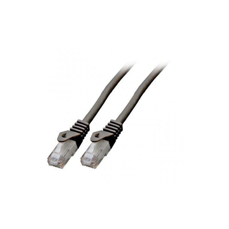 Patchkabel Kat6 Utp, Sort,  2,0m, Halogenfri, 2x4xawg24