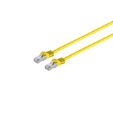 Patchk.Cat7/6a S/Ftp 0,25m Yellow Rj45 Halogenfrei (Lszh)