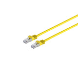 Patchk.Cat7/6a S/Ftp 3m Yellow Rj45 Halogenfrei (Lszh)