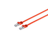 Patchk.Cat7/6a S/Ftp 5m Red Rj45 Halogenfrei (Lszh)
