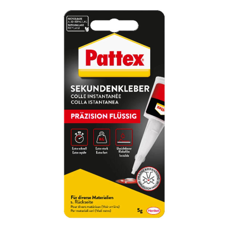 Pattex Sekundenkleber Präzision 5g