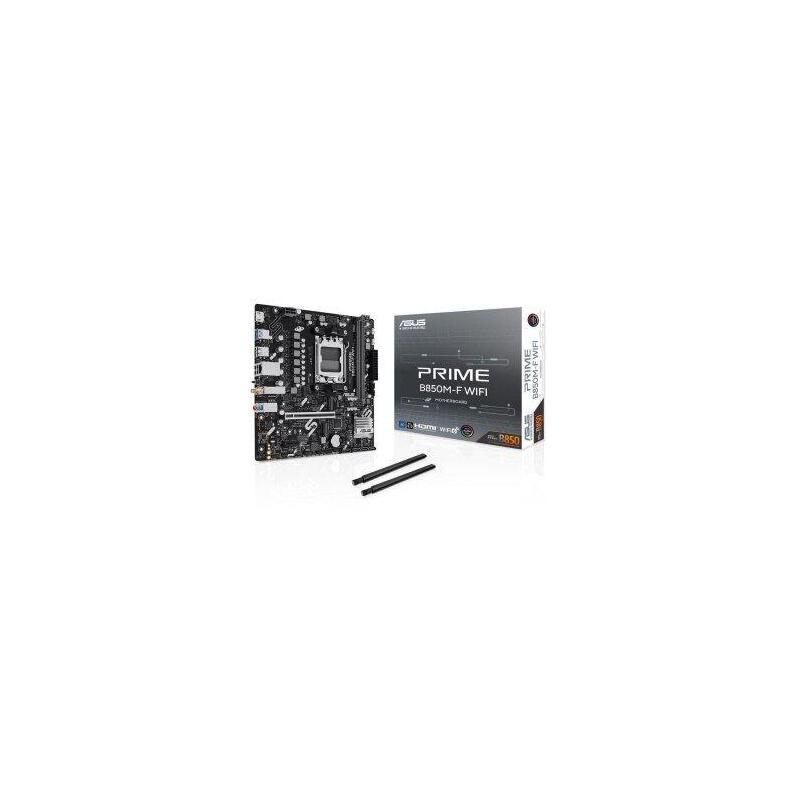 Placa Base Pb Asus Prime Prime B850m-F Wifi Skt Am5 Atx 4xddr5 Displayport Hdmi Usb 10gbps