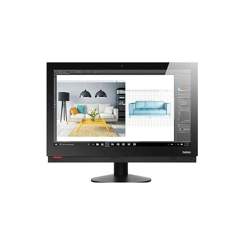Pc Aio Reacondicionado Lenovo Thinkcentre M910z 23.8"Fhd I3-7100 8gb 256gb Ssd W10p Instalado  1 Año De Garantia