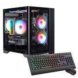 Pc  Gaming Hyrican Gamemax Infinity Mini Bk 7852 Ryz5 9600x 16gb 1tbssd Rtx5060ti W11 Home