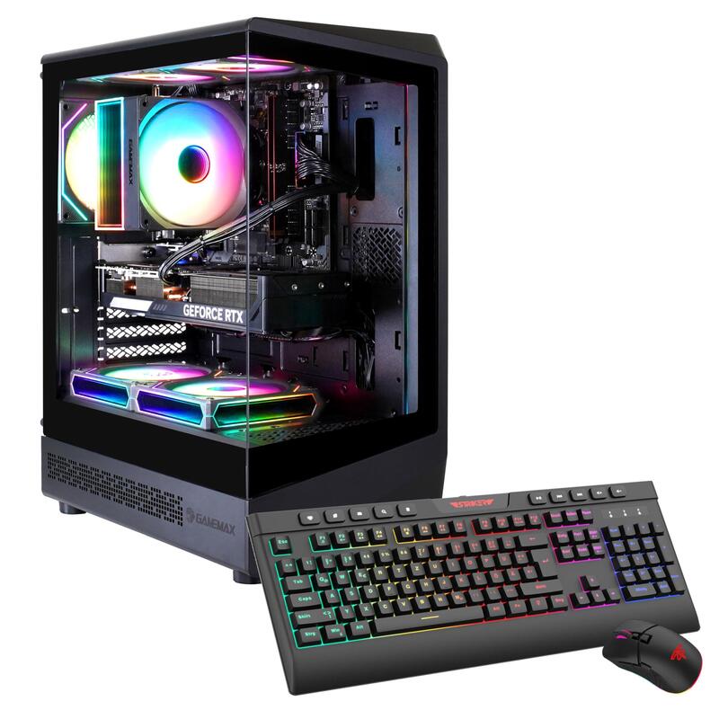 Pc  Gaming Hyrican Gamemax Vista Coc Ab 7816 Ryz5-9600x 16gb 1tbssd Rtx5060ti W11 Home