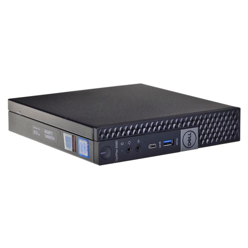Pc Reacondicionado Dell Optiplex 5060m I3-8100t 8gb 256gb Ssd Msff Win10pro Un Año De Garantia