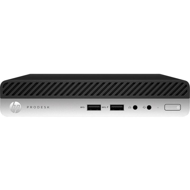 Pc Reacondicionado Hp 400 G4 Mini I3-8100t 8gb 256gb Ssd W11 Pro Instalado 1 Año De Garantia Dm