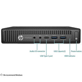 Pc Reacondicionado  Hp Elitedesk 800 G2 Mini I5-6400t 8gb 240gb Ssd Win 11 Pro Instalado 1 Año De Garantia