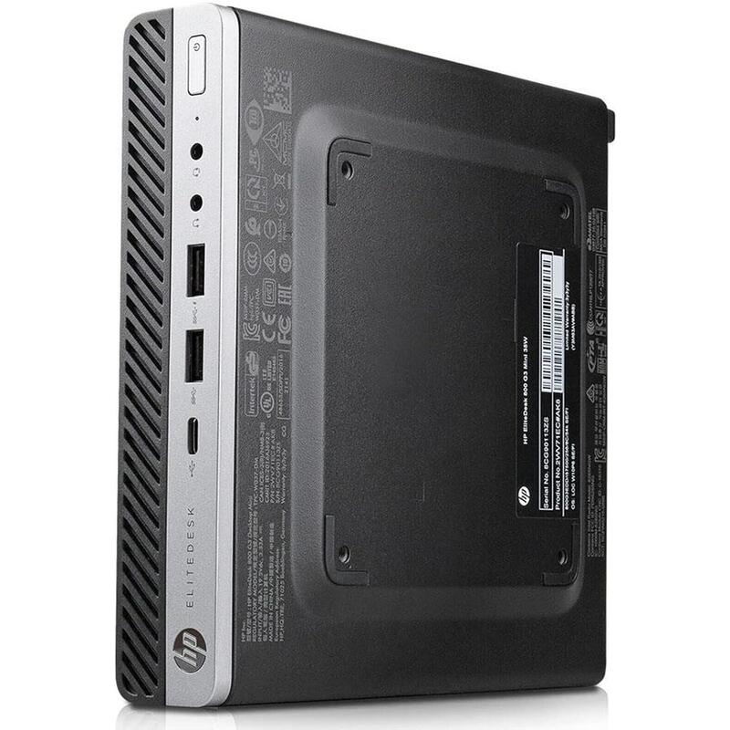 Pc Reacondicionado Hp Elitedesk 800 G3 Mini I3-6100 8gb 256gb Ssd W10p Instalado 1 Año De Garantia
