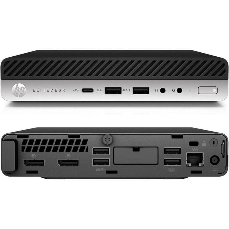 Pc Reacondicionado Hp Elitedesk 800 G5 Mini I5-9500t 8gb 256gb Ssd W10p No Instalado 1 Año De Garantia
