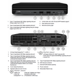 Pc Reacondicionado Hp Elitedesk 800 G6  I5-10500t  16gb  256gb Ssd  Intel Uhd Graphics 630  Wifi  W11 Pro  Grade B