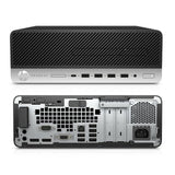 Pc Reacondicionado Hp Prodesk 600 G4 Sff Pentium Gold G5400 8gb  256gb Ssd W11p Instalado 1 Año De Garantia