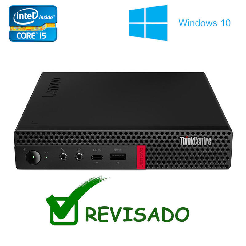 Pc Reacondicionado Lenovo M720q Tiny I5-9400t 8gb 256gb Ssd W11pro Instalado 1 Año De Garantia