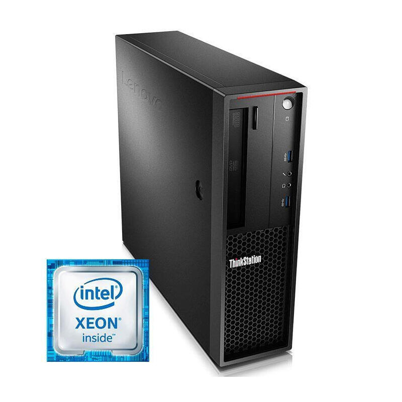 Pc Reacondicionado Lenovo Thinkstation P320  Xeon E3-1230 V6 8gb 256gb Ssd Nvidia Quadro P400 W10pro Instalado 1 Año De Garantia