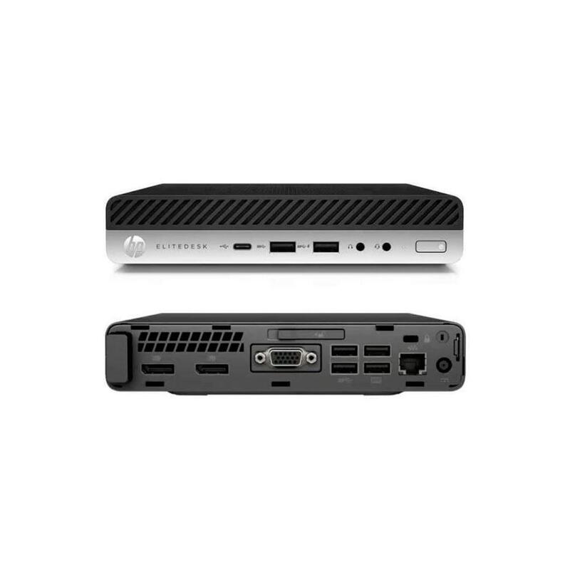 Pc Reacondicionado Mini Hp Elitedesk 400 G3 I5 6th 8gb 256gb Nvme Win 10 Pro Sin Cable Trebol