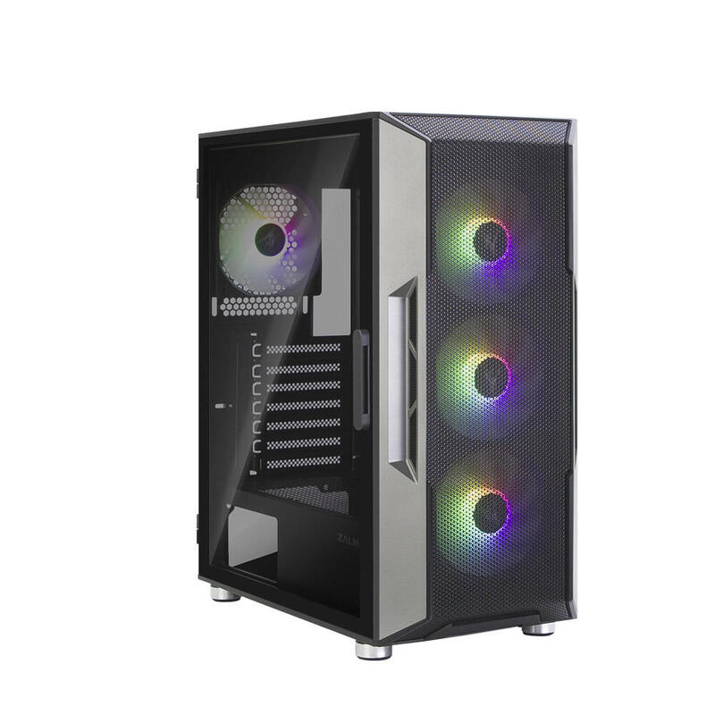 Pc  Zalman I3 Neo Atx Mid  Case Mesh Front For Efficient Cooling Pre-Installed Fan 3 Midi Tower Negro
