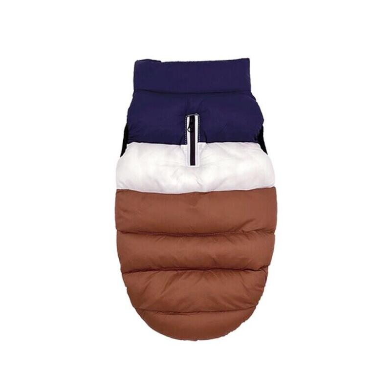 Pchelka Ralf Marrón-Azul Marino - Ropa Para Perros - Talla Xs