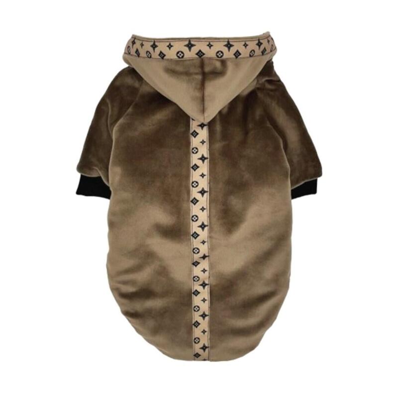 Pchelka Velvet Beige - Ropa Para Perros - Talla Xl