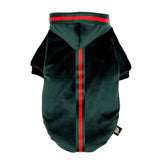Pchelka Velvet Verde - Ropa Para Perros - Talla S