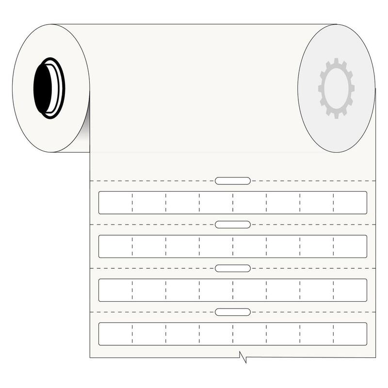 Pcr Tube Label For  Bbp33/I3300/I5300 Printers