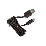 Pebble 1m Mfi Lightn. Cable Black - Retail Packaged